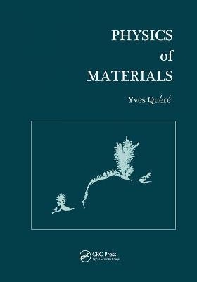Physics of Materials - Yves Quere