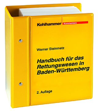 Handbuch für das Rettungswesen in Baden-Württemberg