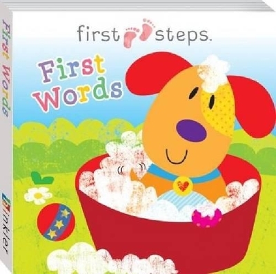 First Steps Board Book: First Words - Hinkler Pty Ltd