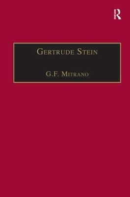 Gertrude Stein - G.F. Mitrano