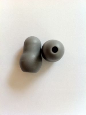 Littmann Snap-On Ohroliven, weich, grau, klein