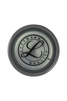 Membran für Littmann Master Cardiology., MIT Haltering, grau