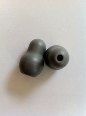 Littmann Snap-On Ohroliven, weich, grau, groß