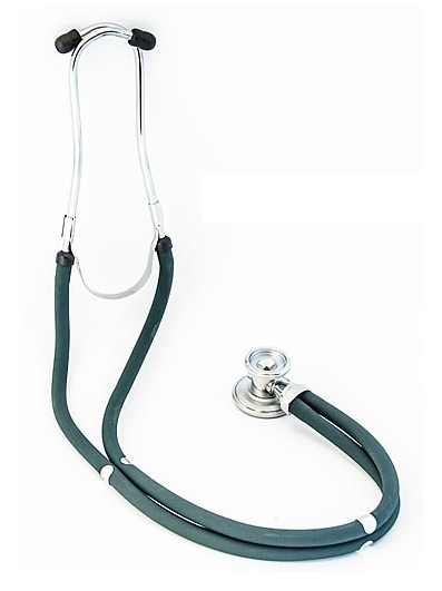 Peil Economy Doppelschlauchstethoskop, komplett, dunkelgrün/huntergreen