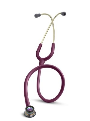 Littmann Classic II Säuglingsstethoskop (Infant), rainbow edition, komplett, rubinrot/raspberry