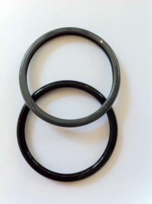 Membranhaltering für Littmann Classic II Kinderstethoskop (Pediatric), schwarz