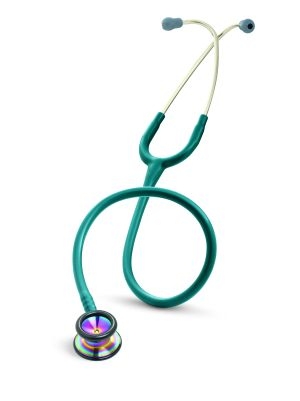 Littmann Classic II Kinderstethoskop (Pediatric), rainbow edition, komplett, karibikblau/caribbean blue