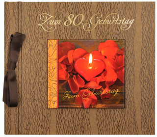 Buch im Buch m. Prägung:  Zum 80. Geburtstag