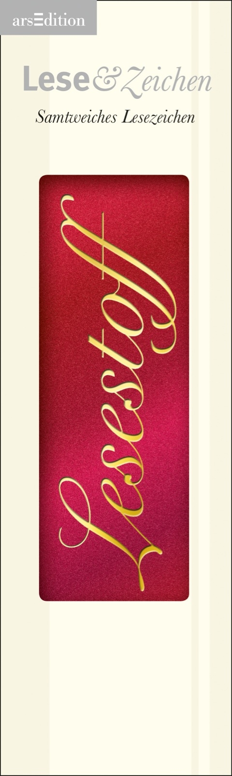 Lesezeichen "Lesestoff"