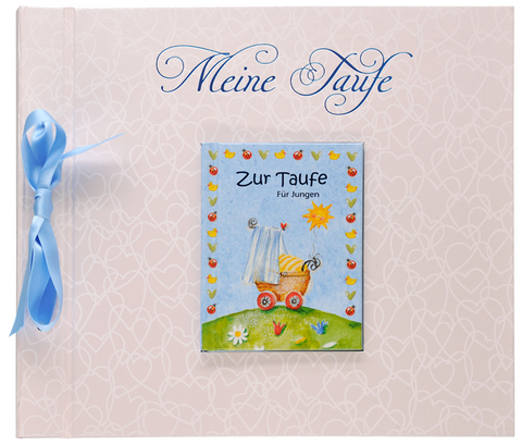 Buch im Buch m. Pr&auml;g. Meine Taufe f&uuml;r Jungen