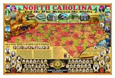 North Carolina and the War Between the States Poster Box of 12 - Daryl Hutchinson