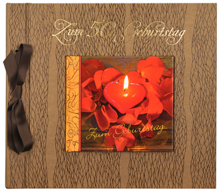 Buch im Buch m. Prägung:  Zum 50. Geburtstag