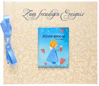 Buch im Buch m. Präg. Zum freud. Ereignis f. Jungen