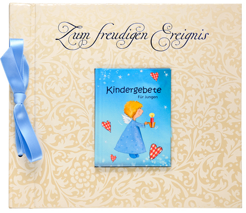 Buch im Buch m. Pr&auml;g. Zum freud. Ereignis f. Jungen