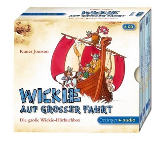 Wickie auf großer Fahrt - Die große Wickie-Hörbuchbox (6 CD)