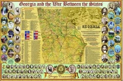 Georgia and the War Between the States Poster (Box of 12) - Daryl Hutchinson