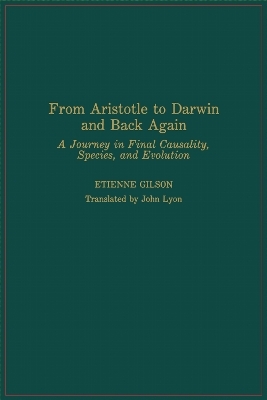 From Aristotle to Darwin and Back Again