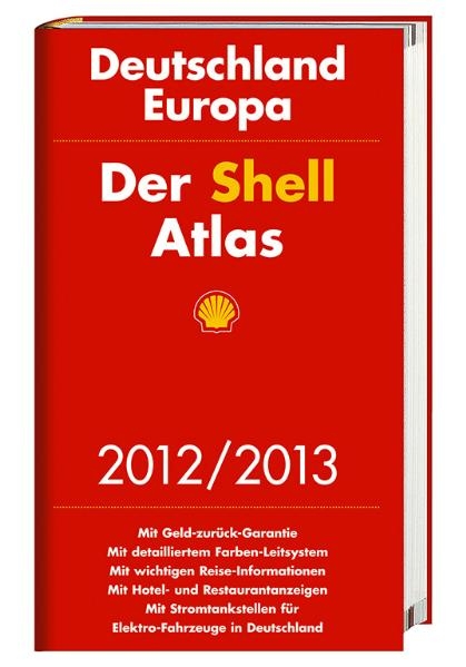 Der Shell Atlas Deutschland, Europa 2012/2013