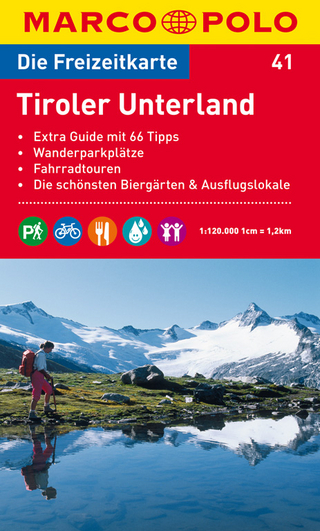 MARCO POLO Freizeitkarte Blatt 41 Tiroler Unterland 1:120 000