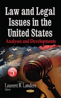 Law & Legal Issues in the United States - 