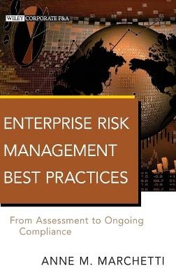 Enterprise Risk Management Best Practices - Anne M. Marchetti