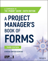 A Project Manager's Book of Forms - Cynthia Snyder Dionisio