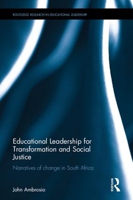 Educational Leadership for Transformation and Social Justice - John Ambrosio