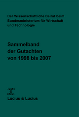 Der Wissenschaftliche Beirat beim Bundesministerium für Wirtschaft und Technologie - 