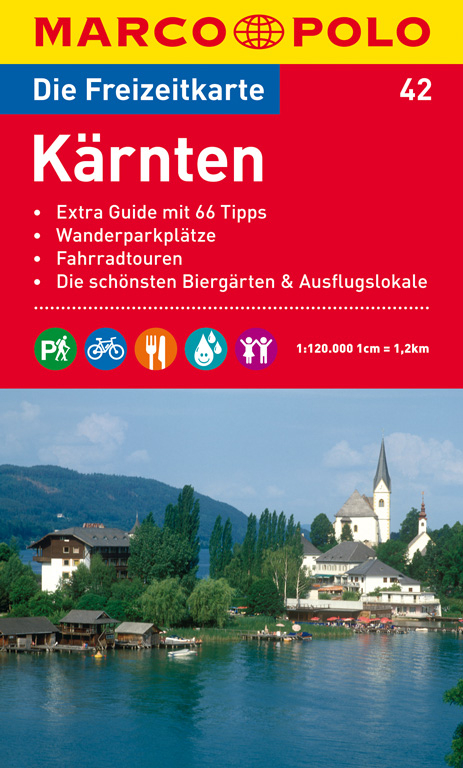 MARCO POLO Freizeitkarte Blatt 42 K&auml;rnten 1:120 000