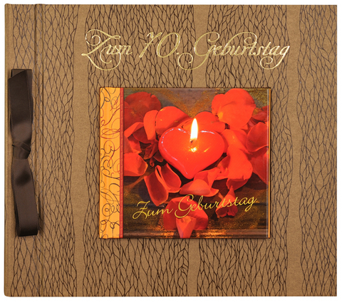 Buch im Buch m. Pr&auml;gung:  Zum 70. Geburtstag