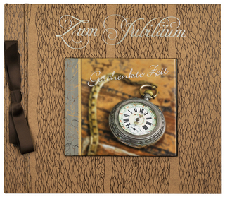 Buch im Buch m. Prägung:  Zum Jubiläum