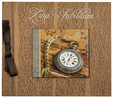 Buch im Buch m. Pr&auml;gung:  Zum Jubil&auml;um