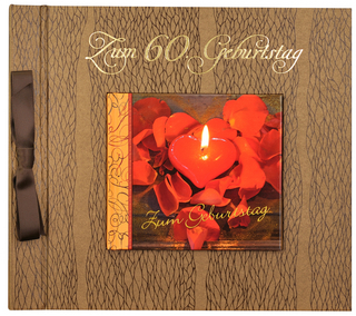 Buch im Buch m. Prägung:  Zum 60. Geburtstag
