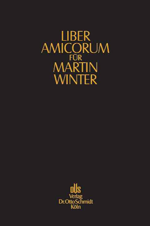 Liber amicorum f&uuml;r Martin Winter - 