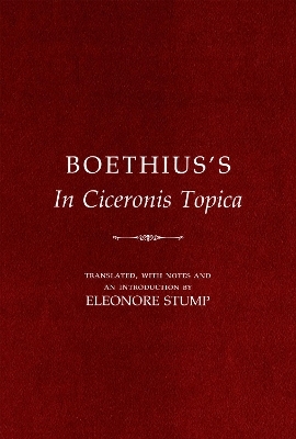 Boethius's "in Ciceronis Topica" -  Boethius