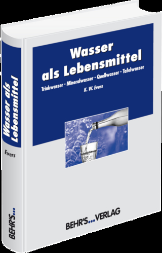 Wasser als Lebensmittel