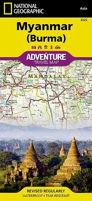 Myanmar (burma) -  National Geographic Maps - Adventure