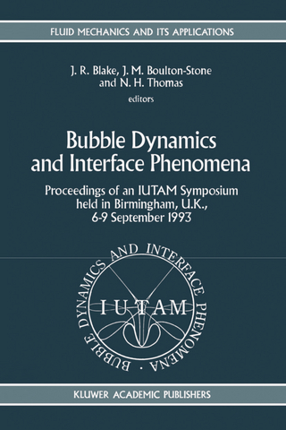 Bubble Dynamics and Interface Phenomena