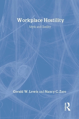Violence In The Workplace - Gerald Lewis, Nancy Zare