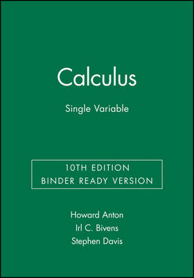 Calculus Single Variable - Howard Anton, Irl C. Bivens, Stephen Davis