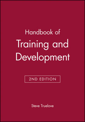 Handbook of Training and Development - 