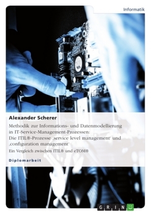 Methodik zur Informations- und Datenmodellierung in IT-Service-Management-Prozessen: Die ITIL®-Prozesse 'service  level management' und 'configuration management' - Alexander Scherer