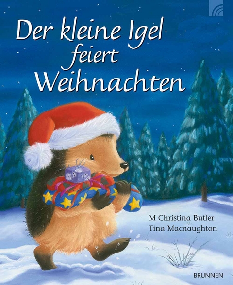 Der kleine Igel feiert Weihnachten - M Christina Butler