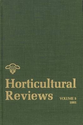 Horticultural Reviews V3 - J Janick