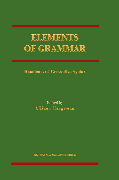 Elements of Grammar - 