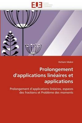 Prolongement d'Applications Lin�aires Et Applications -  Mokni-H