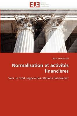 Normalisation Et Activit�s Financi�res