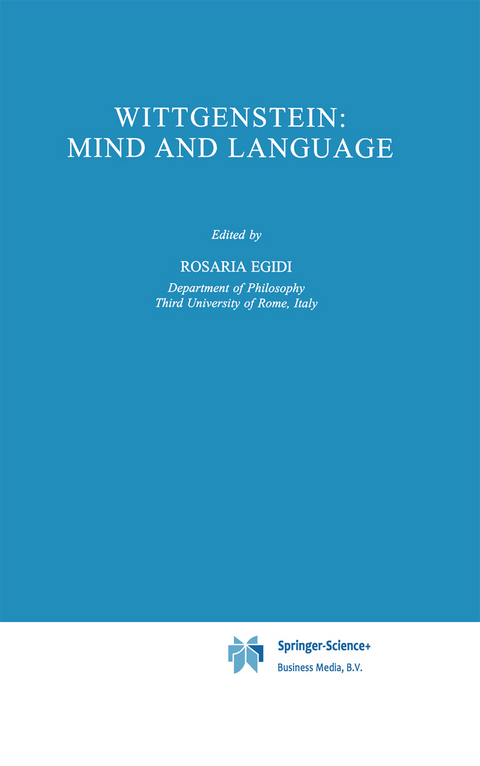 Wittgenstein: Mind and Language - 