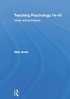 Teaching Psychology 14-19