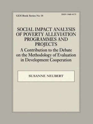 Social Impact Analysis of Poverty Alleviation Programmes and Projects - Susanne Neubert